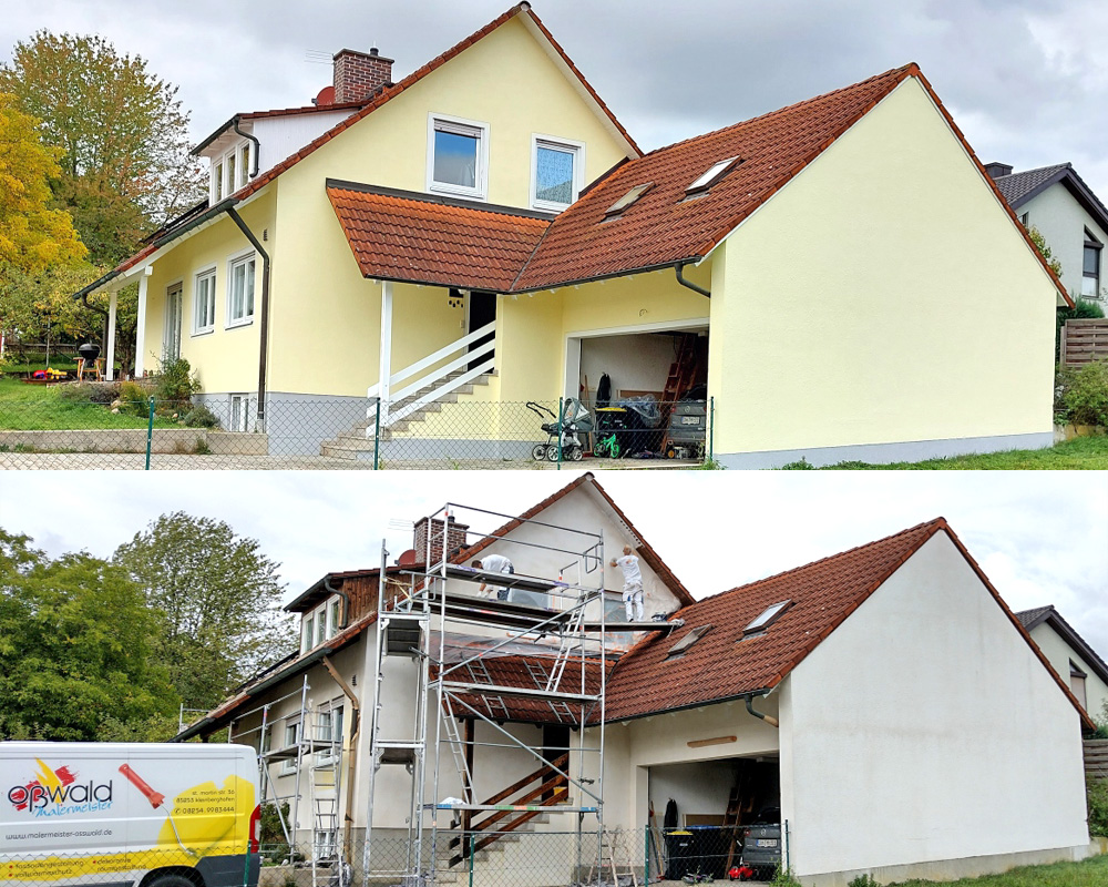 Haus mit Garage 1