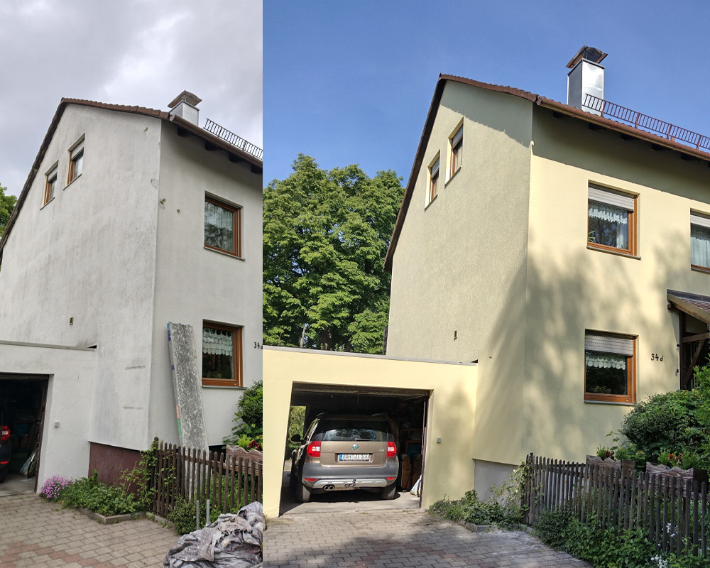 Haus mit Garage 2