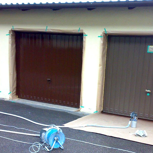 Lackierung von Garagentoren